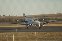 N90EJ @ BIL - Edwards Jet Center King Air preparing to depart BIL - by Daniel Ihde