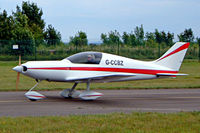 G-CCBZ @ EGBP - Aero Designs Pulsar II [1936] Kemble~G 11/07/2004. - by Ray Barber