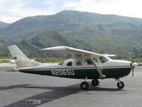 N206SU @ SZP - 1976 Cessna U206F STATIONAIR, Continental IO-520-F 300/285 Hp, refueling - by Doug Robertson