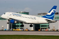 OH-LEE @ EGCC - Finnair - by Chris Hall