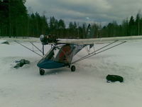 OH-U633 - My plane a lake pielinen march 2011 - by Juha Ryynänen