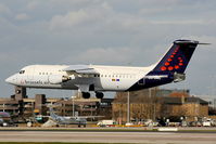 OO-DWC @ EGCC - Brussels Airlines - by Chris Hall