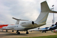 N515PL @ EGGW - 2007 Gulfstream Aerospace GV-SP (G500), c/n: 5144 at Luton - by Terry Fletcher