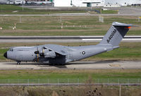 EC-404 @ LFBO - Fourth Airbus A400M - by Shunn311