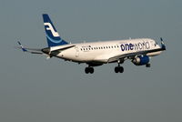 OH-LKN @ EBBR - Several seconds before landing on RWY 02 - by Daniel Vanderauwera