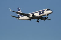 SP-LID @ EBBR - Arrival of flight LO235 to RWY 02 - by Daniel Vanderauwera