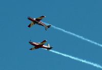 A23-046 @ YMAV - RAAF Roulettes mirror formation at the 90th anniversary of the RAAF at Avalon Air Show 2011 - by red750