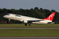 N627CZ @ ORF - Northwest Airlink (Compass Airlines) N627CZ departing RWY 5 en route to Minneapolis/St Paul Int'l (KMSP).