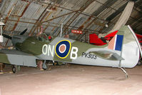 G-CCJL @ EGCB - With marks PV303 Replica 2007 Supermarine Aircraft Spitfire Mk26, c/n: PFA 324-14053 at City of Manchester