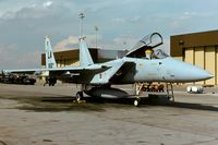 76-0089 @ KLUF - 832nd AD commanders aircraft rests at the flightline at Luke - by Friedrich Becker