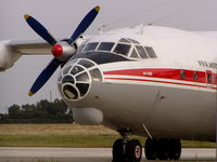 ER-AXY @ LMML - Nose shot of ER-AXY An12 Air Charter Service - by raymond