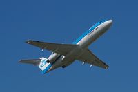 PH-KZS @ EGSH - Departing Norwich. - by Graham Reeve