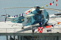 8-2310 - Sea King of the Iranian navy taken in the port of Oman - by jetjockey