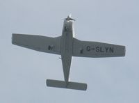 G-SLYN - Flying over North Gorley Hampshire U.K. - by Roger Bushnell