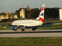 G-DOCG @ LMML - B737-400 G-BOCG British Airways - by raymond