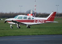 G-BZPG @ EGTB - Beech Musketeer at Wycombe Air Park. Ex N23840 - by moxy