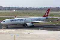 TC-JNI @ EDDL - Turkish Airlines, Airbus A330-343X, CN: 1160, Name: Konak - by Air-Micha