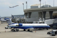 N518LR @ DFW - United Express at the gate - DFW Airport - by Zane Adams