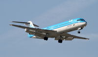 PH-OFM @ EBBR - Arrival of flight KL1723 to RWY 02 - by Daniel Vanderauwera