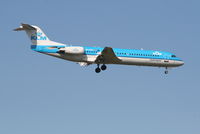 PH-OFM @ EBBR - Flight KL1723 is descending to RWY 02 - by Daniel Vanderauwera
