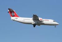 HB-IXU @ EBBR - Arrival of flight LX778 to RWY 02 - by Daniel Vanderauwera