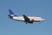 LN-BRV @ EBBR - Flight SK4743 is descending to RWY 02 - by Daniel Vanderauwera