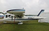 N104LT @ KLAL - Vulcanair P68C - by Mark Pasqualino