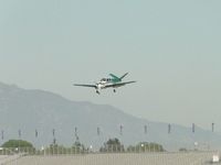 N35HV @ POC - On final to runway 26R - by Helicopterfriend
