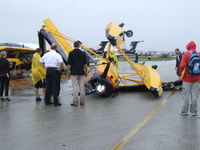 N43WY @ KLAL - Not the best way to exhibit an airplane...
(Just after the tornado came through) - by Jim Uber