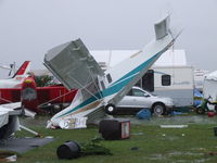 N801PP @ KLAL - Shortly after the tornado came rolling through...
A real sad sight. - by Jim Uber