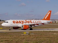 G-EZAS @ LMML - A319 G-EZAS Easyjet - by raymond