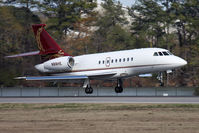 N88HE @ ORF - Caesars Entertainment Operating Company 2006 Dassault Falcon 2000EX N88HE landing RWY 23.  Very surprised to see this plane here, as it is based in Las Vegas. - by Dean Heald