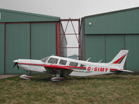 G-SIMY @ EGNC - PA-32-300 seen at Carlisle in April 2004. - by Peter Nicholson