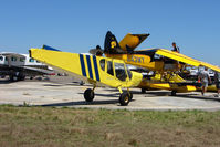 N43WY @ KLAL - Aviat Aircraft Inc A-1C-180, c/n: 3113 after storm at 2011 Sun n Fun - by Terry Fletcher