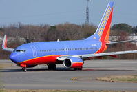 N234WN @ ORF - Southwest Airlines N234WN exiting RWY 5 at Taxiway Echo after landing. - by Dean Heald