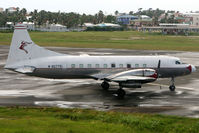 N8277Q @ SXM - visitor - by Wolfgang Zilske