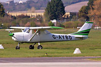 G-AYBD @ EGKA - R/Cessna F.150K [0583] Shoreham~G 10/04/2007 - by Ray Barber