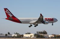 PT-MVO @ MIA - TAM A330-200 - by Florida Metal