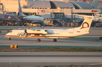 N429QX @ KLAX - Horizon Air/Alaska Airlines Bombardier DHC-8-402, QXE2475 arriving from KSTS, on TWY P KLAX. - by Mark Kalfas