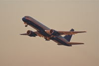 N580UA @ KLAX - United Airlines Boeing 757-222, UAL170 departing RWY 25R KLAX, enroute to KSFO. - by Mark Kalfas