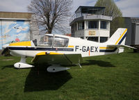F-GAEX @ LFDT - Parked in front of the Airclub... - by Shunn311