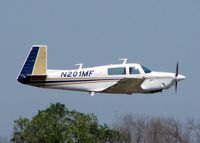 N201MF @ DTN - Off of Rwy 14 at Downtown Shreveport. - by paulp
