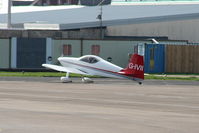 G-IVII @ EGNH - Privately owned - by Chris Hall