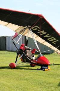 G-MVBL @ X4SO - at Ince Blundell microlight field - by Chris Hall