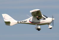 G-CFDP @ X4SO - at Ince Blundell microlight field - by Chris Hall