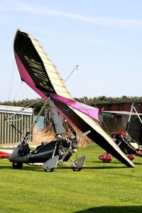 G-OAMF @ X4SO - at Ince Blundell microlight field - by Chris Hall