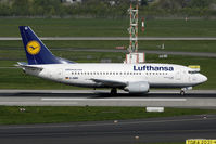 D-ABID @ EDDL - Lufthansa B735 arriving at DUS