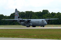 03-8154 @ KLAL - Lockheed C-130J-30 Hercules [5557] Lakeland-Linder~N 15/04/2010 - by Ray Barber
