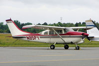 N95PY @ KLCQ - 1964 Cessna 210E, c/n: 21058514 - by Terry Fletcher
