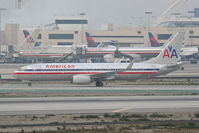 N860NN @ KLAX - American Airlines Boeing 737-823, AAL2453 arriving from KDAL, on TWY H KLAX. - by Mark Kalfas